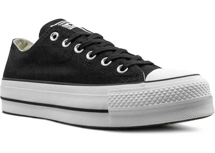 Sneakers Converse All Star Fabric Ctas Lift Low-Top Sneakers With Sole 3Cm Black & White Femei (BM 17639395) 2