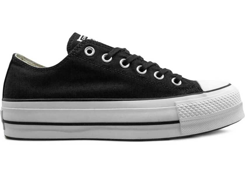 Sneakers Converse All Star Fabric Ctas Lift Low-Top Sneakers With Sole 3Cm Black & White Femei (BM 17639395) 1