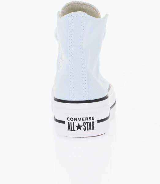 Sneakers Converse All Star Chuck Taylor Two-Tone Fabric Lift High-Top Sneakers Light Blue Femei (BM 17639419) 2