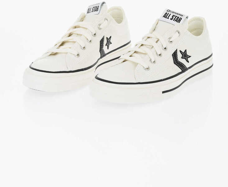 Sneakers Converse All Star Canvas Star Player 76 Low Top Sneakers With Contras White Barbati (BM 17639425) 1