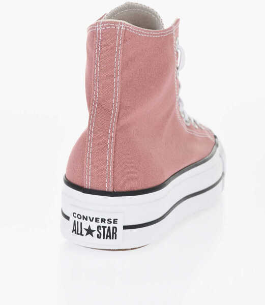 Sneakers Converse All Star Chuck Taylor Canvas Lift High-Top Sneakers With Pla Pink Femei (BM 17639434) 2
