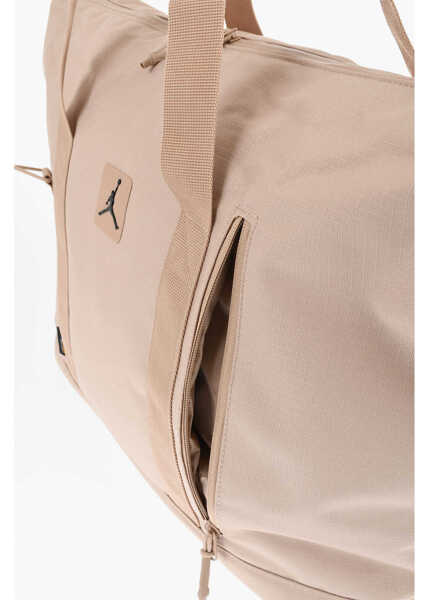 Genti de voiaj de mana Nike Air Jordan Two-Tone Rip Stop Check Cordura Franchise Weekend Beige Barbati (BM 17639440) 4