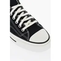 Sneakers Converse pentru Barbati - Sneakers Converse All Star Canvas Star Player 76 Low Top Sneakers With Contras Black & White Barbati (BM 17639452) - B-mall.ro