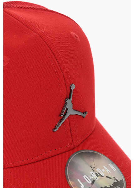 Caciuli Nike Air Jordan Solid Color Trucker Cap With Metal Logo Red Baieti (BM 17639467) 3
