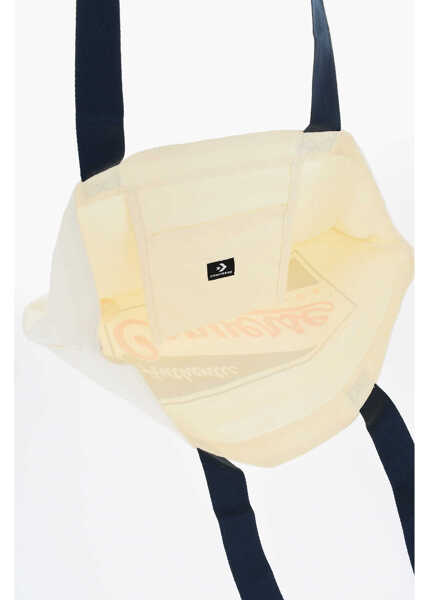 Genti de umar Converse All Star Chuck Taylor Canvas Tote Bag With Printed Logo White Barbati (BM 17639473) 4