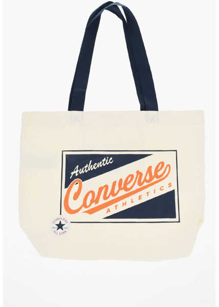 Genti de umar Converse All Star Chuck Taylor Canvas Tote Bag With Printed Logo White Barbati (BM 17639473) 1