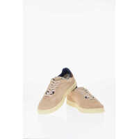 Sneakers Suede Low-Top Sneakers With Contrast Sole Barbati