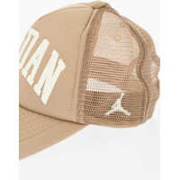 Caciuli pentru Baieti - Caciuli Nike Air Jordan Solid Color Trucker Cap With Embossed Logo Beige Baieti (BM 17639497) - B-mall.ro