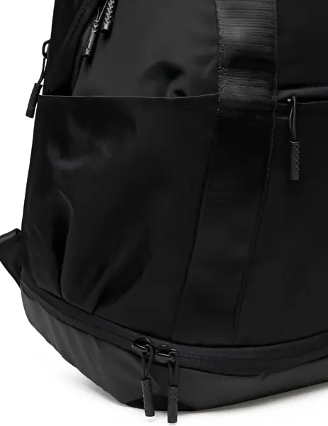 Rucsacuri Nike Air Jordan Solid Color Alpha Backpack With Contrasting Logo Black Femei (BM 17639506) 5