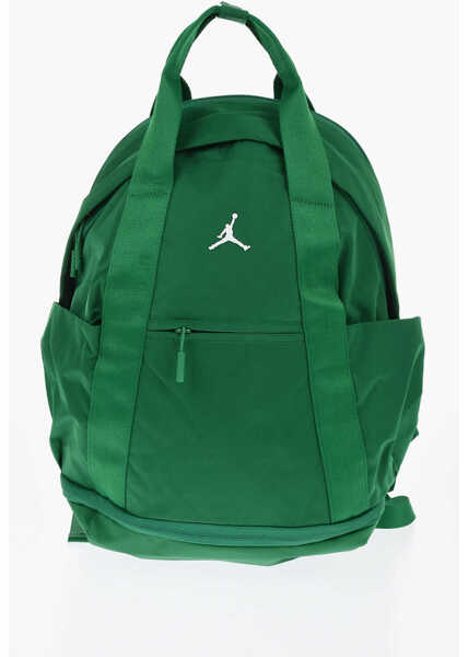 Rucsacuri Nike Air Jordan Solid Color Alpha Backpack With Contrasting Logo Green Femei (BM 17639509) 1