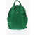 Nike Air Jordan Solid Color Alpha Backpack With Contrasting Logo Green