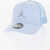 Nike Air Jordan Solid Color Trucker Cap With Metal Logo Light Blue