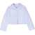 SIMONETTA Collar And Button Jacket BABY BLUE