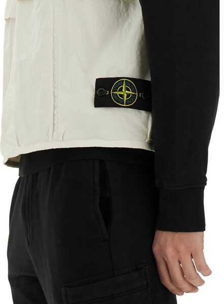 Veste casual Stone Island Vests With Logo IVORY Barbati (BM 17639587) 4