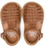 Sandale fara toc pentru Fete - Sandale fara toc POM DAPI Sandals With Cage Design BEIGE Fete (BM 17639608) - B-mall.ro