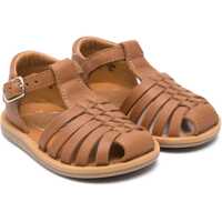 Sandale fara toc Sandals With Cage Design Fete