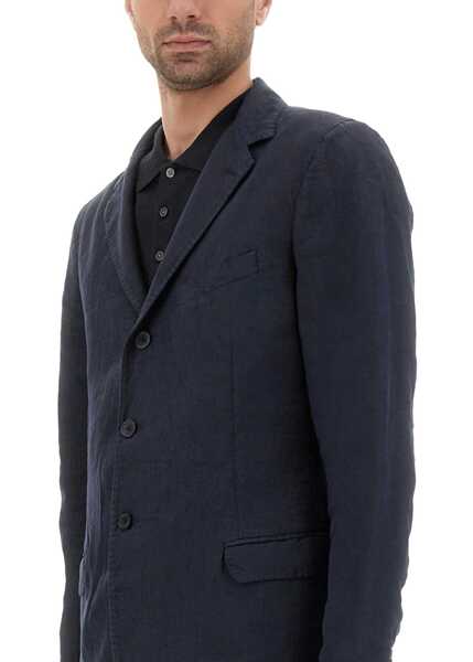 Costume 120 LINO Single-Breasted Dress BLUE Barbati (BM 17639623) 4