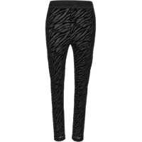 Pantaloni casual Zebra Devoré Leggings Femei
