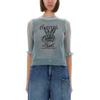 Bluze Lurex Knit "Bunny" Top Femei