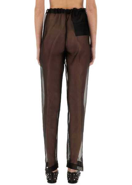 Pantaloni casual Khaite Pants Trenton BLACK Femei (BM 17639677) 3