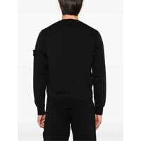 Bluze de trening Stone Island pentru Barbati - Bluze de trening Stone Island Cotton Sweatshirt BLACK Barbati (BM 17639707) - B-mall.ro