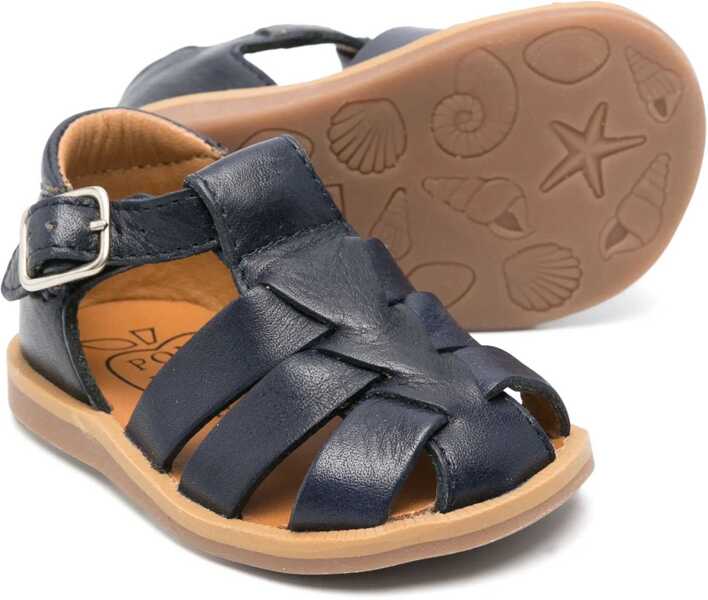 Sandale fara toc POM DAPI Poppy Daddy Sandals BLUE Fete (BM 17639755) 2