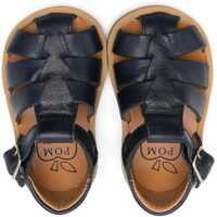 Sandale fara toc pentru Fete - Sandale fara toc POM DAPI Poppy Daddy Sandals BLUE Fete (BM 17639755) - B-mall.ro
