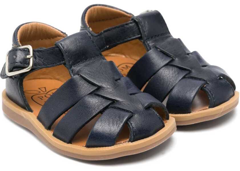 Sandale fara toc POM DAPI Poppy Daddy Sandals BLUE Fete (BM 17639755) 1