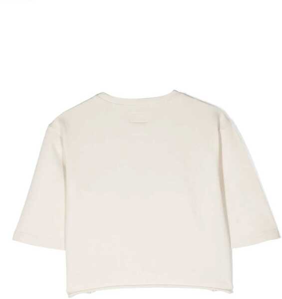 Hanorace Woolrich Cropped Crewneck Top IVORY Fete (BM 17639776) 2