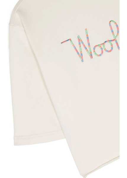 Hanorace Woolrich Cropped Crewneck Top IVORY Fete (BM 17639776) 3