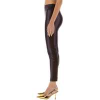 Imbracaminte Versace Jeans Couture Dama - Pantaloni casual Versace Jeans Couture Leggings With Logoed Band BROWN Femei (BM 17639785) - B-mall.ro