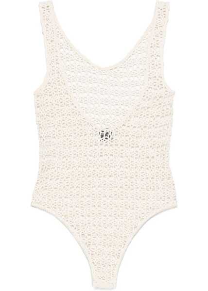 Body-uri ALYSI Macram Bodysuit IVORY Femei (BM 17639791) 2