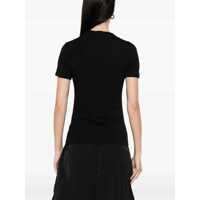 Tricouri Versace Jeans Couture Dama - Tricouri Versace Jeans Couture Outline Baroque T-Shirt BLACK Femei (BM 17639824) - B-mall.ro