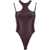 Versace Jeans Couture Bodysuit With Rowing Back BROWN