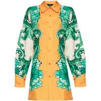 Bluze ETRO Jacquard Shirt With Knot In The Back