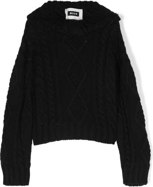 Bluze de trening MSGM Hoodie BLACK Fete (BM 17639932) 2