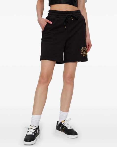 Pantaloni scurti Versace Jeans Couture Sports Shorts V-Emblem BLACK Femei (BM 17639941) 2