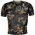 Versace Jeans Couture "Outline Baroque" Knitted T-Shirt BLACK