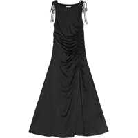 Rochii casual Draped Satin Dress Femei