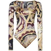 Topuri Wolford Paisley Baroque Body Femei