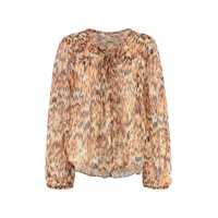 Bluze Isabel Marant Ametissa Printed Silk Blouse Femei