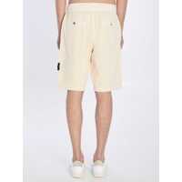 Pantaloni Stone Island pentru Barbati - Pantaloni Stone Island Fleece Bermuda Shorts Beige Barbati (BM 17642487) - B-mall.ro