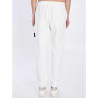 Pantaloni Stone Island pentru Barbati - Pantaloni Stone Island Jogger Pants WHITE Barbati (BM 17642502) - B-mall.ro