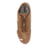 Sneakers PUMA Dama - Sneakers PUMA Speedcat Archive Brown Sneakers With Side Logo In Suede Unisex BROWN Femei (BM 17642577) - B-mall.ro