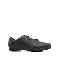 Sneakers 'Mostro' Black Sneakers With Logo Patch On The Tongue And Studded Sole In Leather Unisex Femei