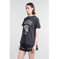 Tricouri Ganni Dama - Tricouri Ganni Ganni T-Shirt Black Femei (BM 17642676) - B-mall.ro
