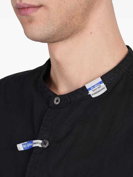 Camasi Instrumental By Mihara Yasuhiro Instrumental By Mihara Yasuhiro Shirt Black Barbati (BM 17642889) 5