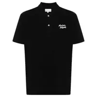 Tricouri Polo Maison Kitsuné Handwriting Polo With Embroidery Barbati