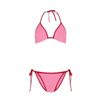 Costume de baie Hunza G Gina Bikini Contrast Femei