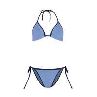 Costume de baie Hunza G Gina Bikini Contrast Femei